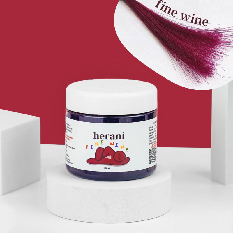 Fine Wine (150ml) Herani Hair Color Conditioner Shopee Philippines