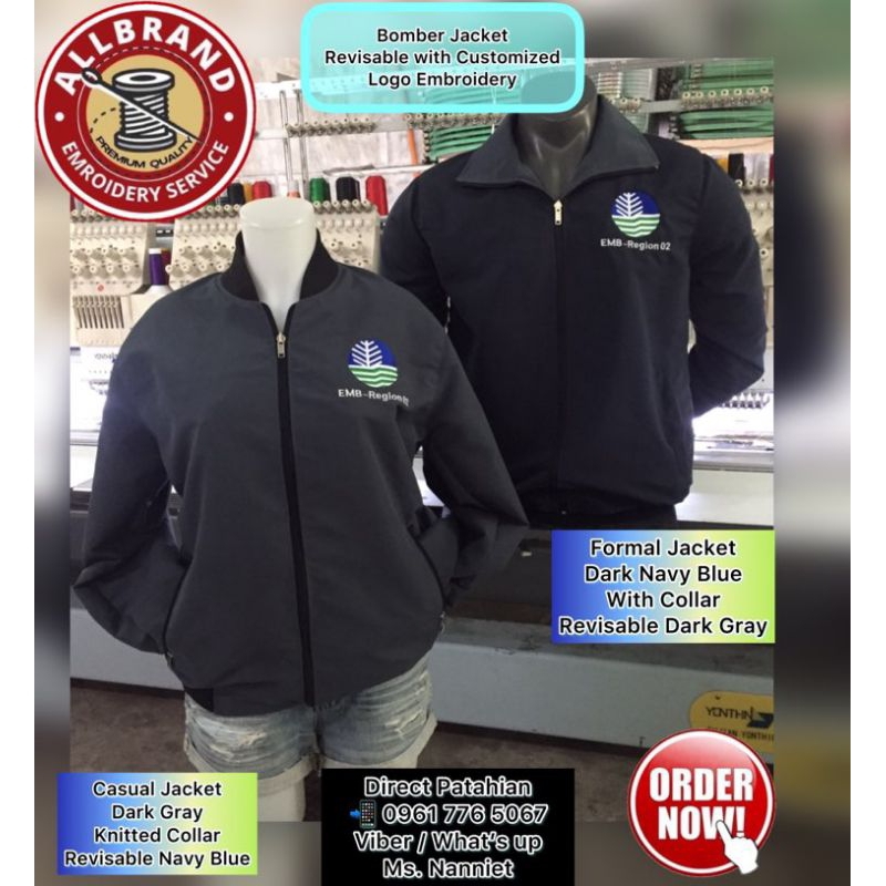 Customer Link only not for retail Bomber Jacket Customized with Logo ...