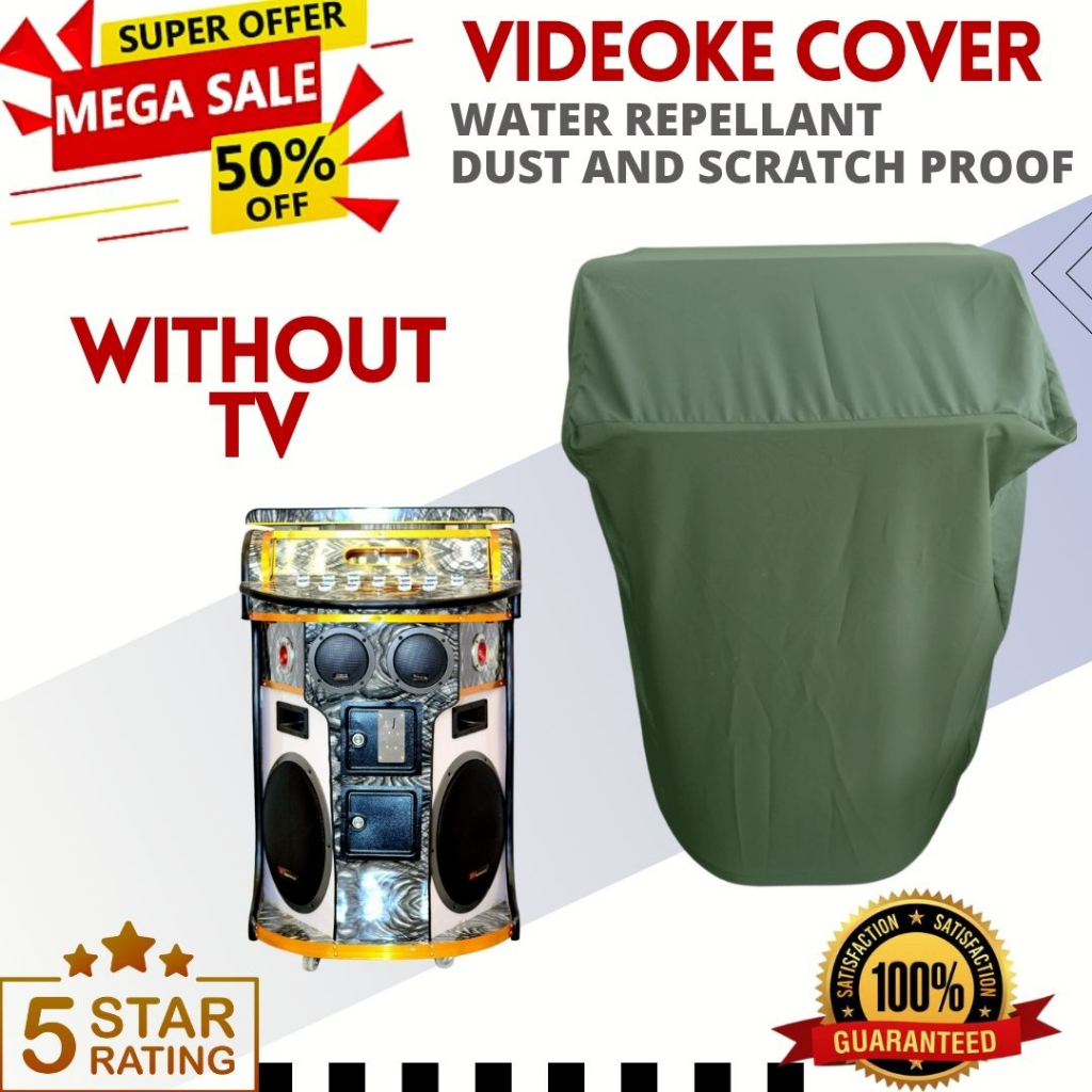 VIDEOKE COVER ONLY WITHOUT TV SIZE WATER REPELLANT SCRATCH AND DUST ...