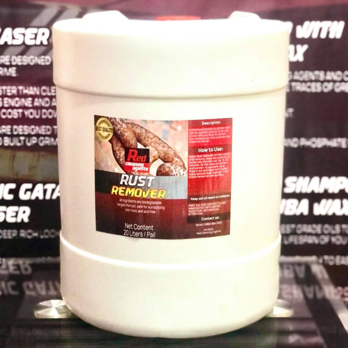 Rust Remover (Pail) (Red Cleaning) | Shopee Philippines