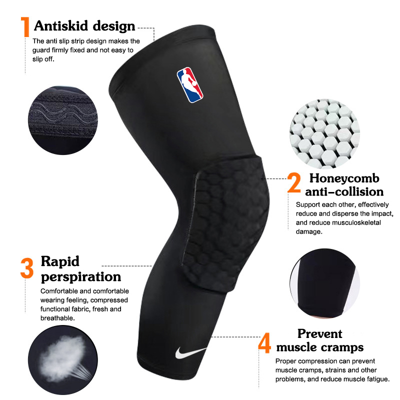 Nike knee support for basketball price hotsell