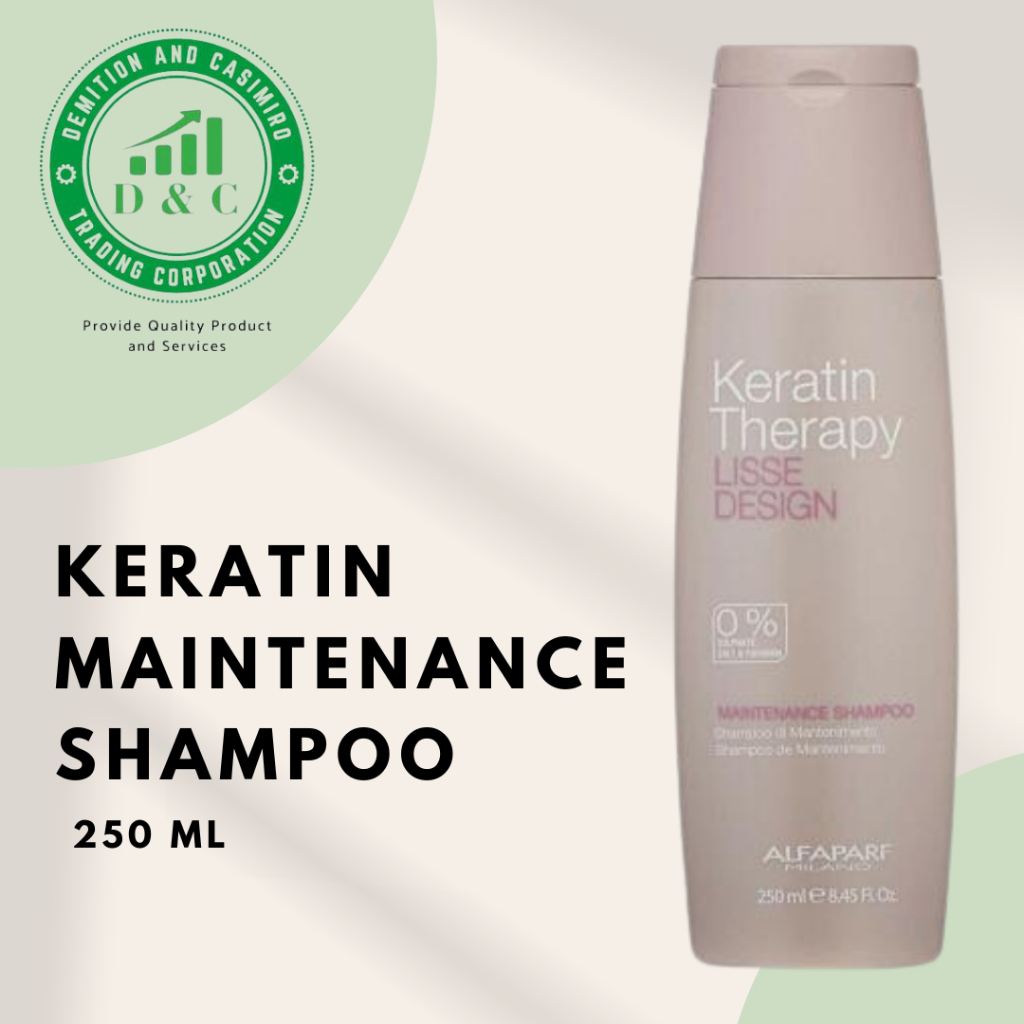 Alfaparf Milano Keratin Therapy Lisse Design Keratin Shampoo