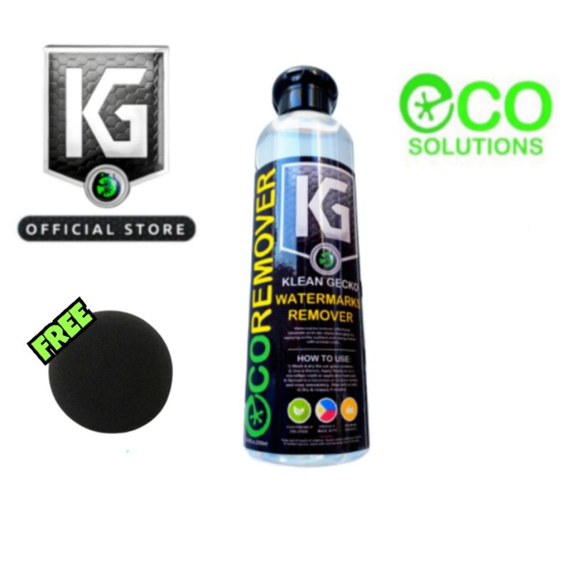 Klean Gecko Eco Solutions EcoRemover Watermarks Remover 250ml For 