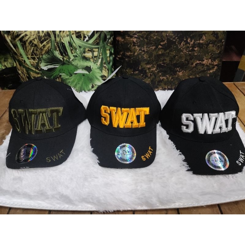 Swat Bullcap with 3D embroidered | Shopee Philippines