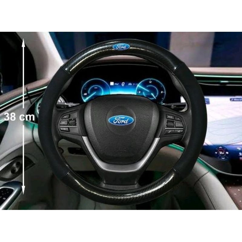 Ford carbon fiber steering wheel cover Shopee Philippines
