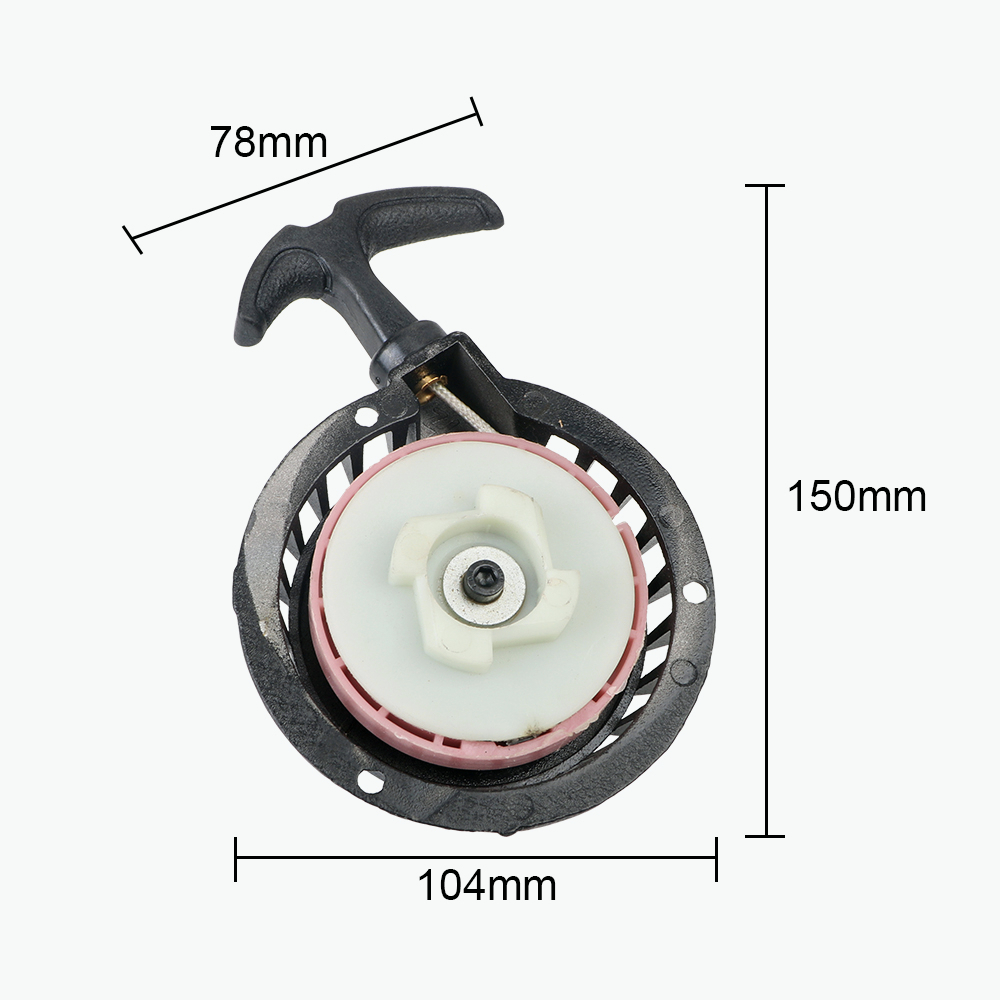 Ymiko Pull Starter, Easy Recoil Pull Start Starter Teil Kompatibel mit Mini Pocket für Dirt Bike Minimoto ATV Quad