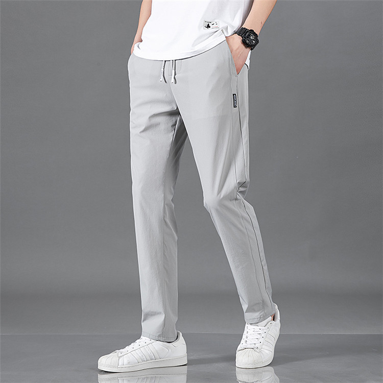 Men's Bingsi Trouser Korean Baggy Pants Taslan Casual Pants For Men (M ...