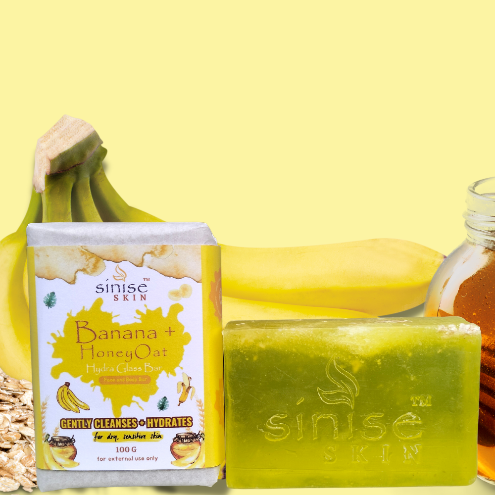 Banana + HoneyOat Face and Body Bar ( 135g ) COD by Sinise