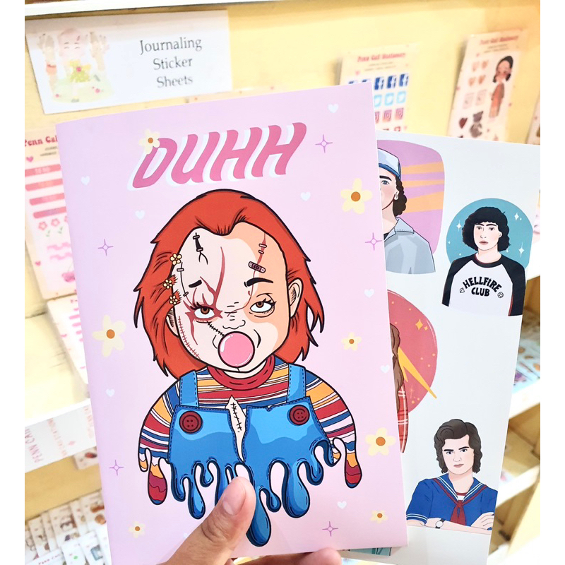 Chucky Notebook | Cute Notebook | Notebook | Shopee Philippines