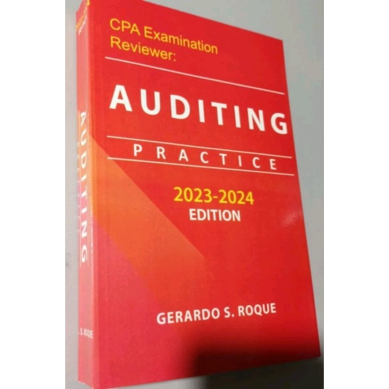 AUDITING PRACTICE 2023-2024 Edition By Roque | Shopee Philippines