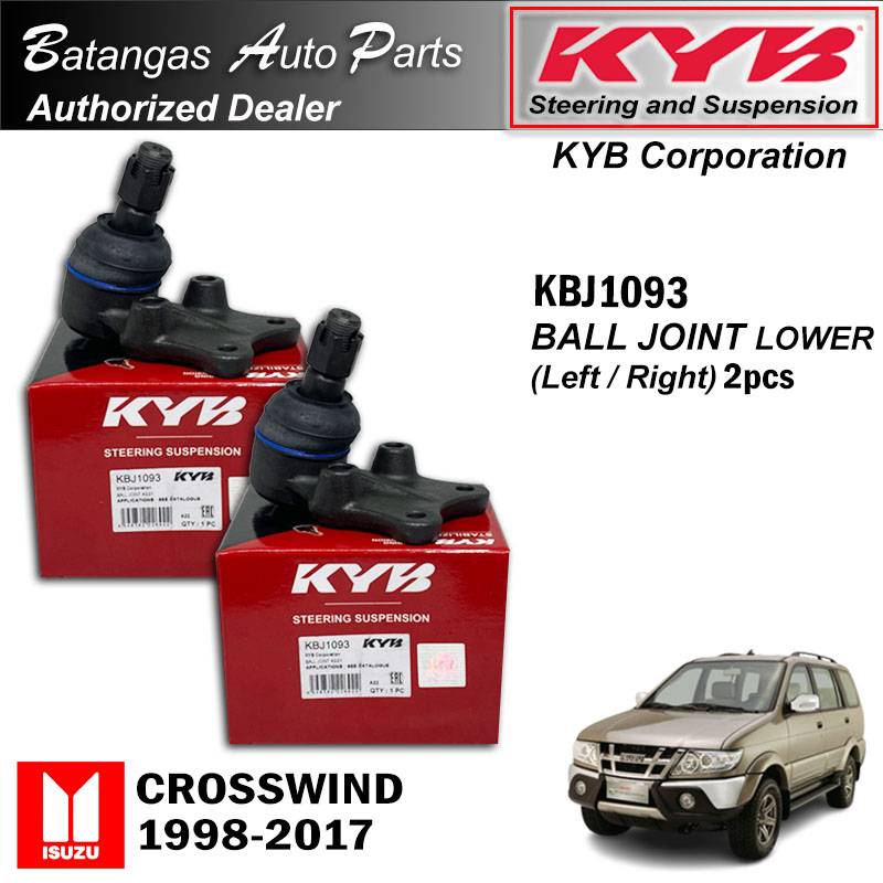 KYB KAYABA Lower Ball Joint Isuzu Crosswind 1998 2017 2PCS Shopee Philippines