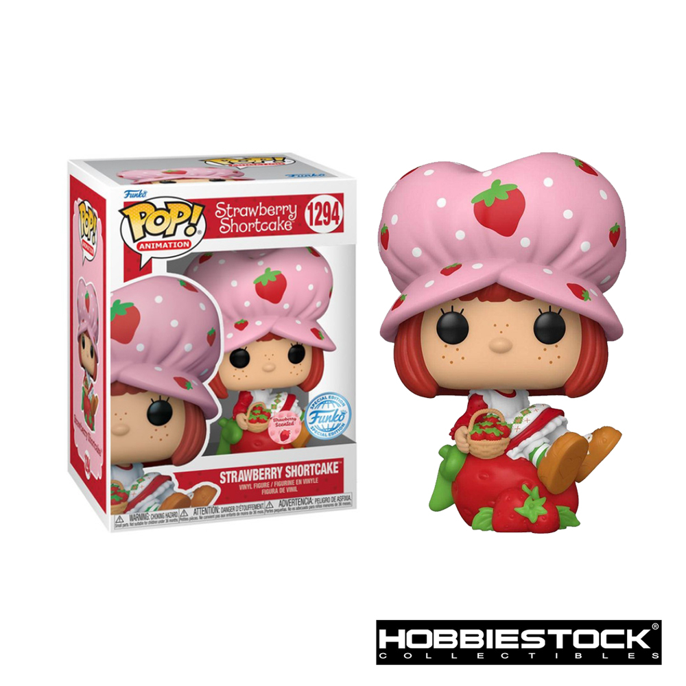 Poupée Funko Strawberry Shortcake 14 Cm - Fraise - Sous Licence Officielle