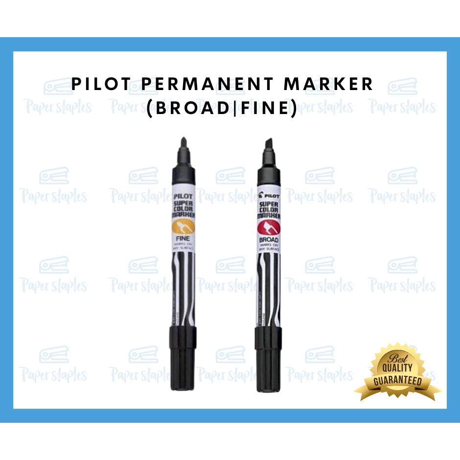 Sold Per Piece Pilot Permanent Marker Pilot Pentel Pen Black Blue