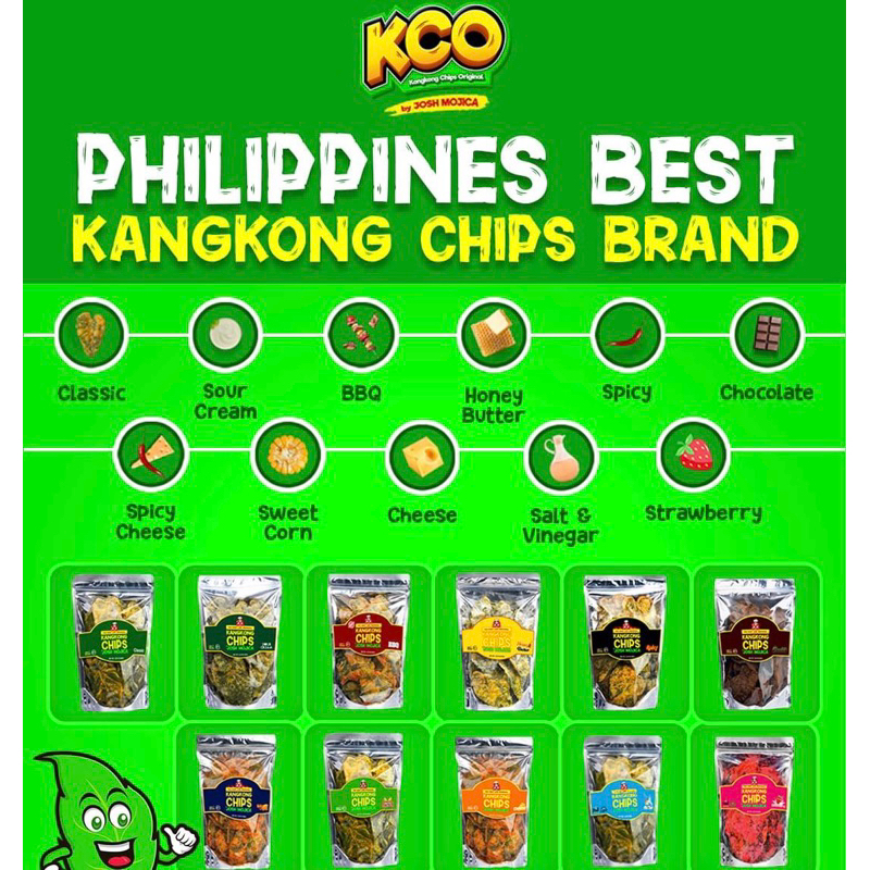 Kangkong Chips Original by Josh Mojica (OFFICIAL SHOP) Shopee Philippines