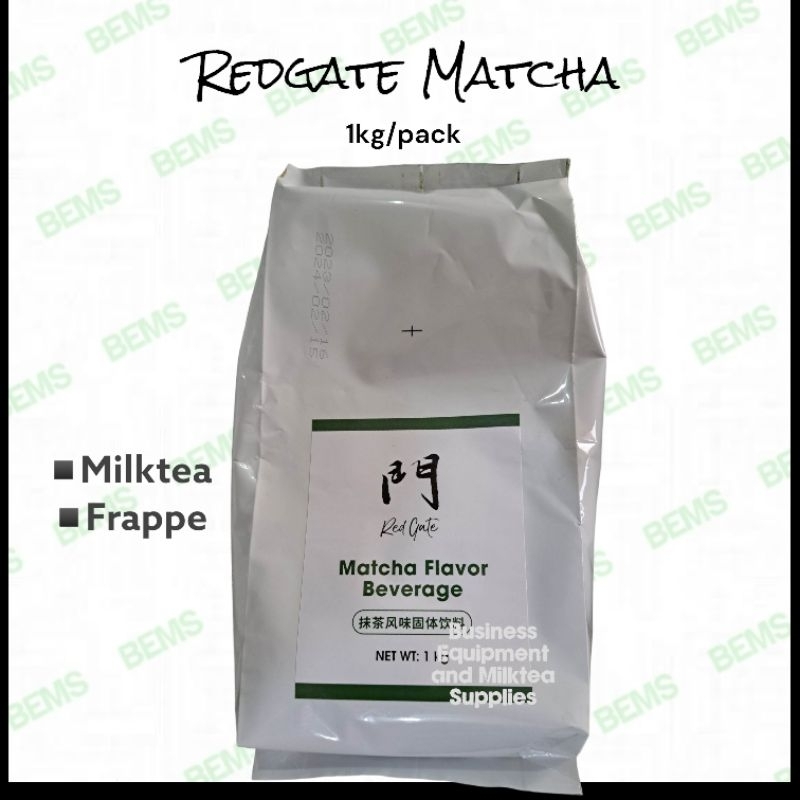 Redgate Premium Milktea Flavor Powder Red gate taiwan rg 1kg | Shopee ...