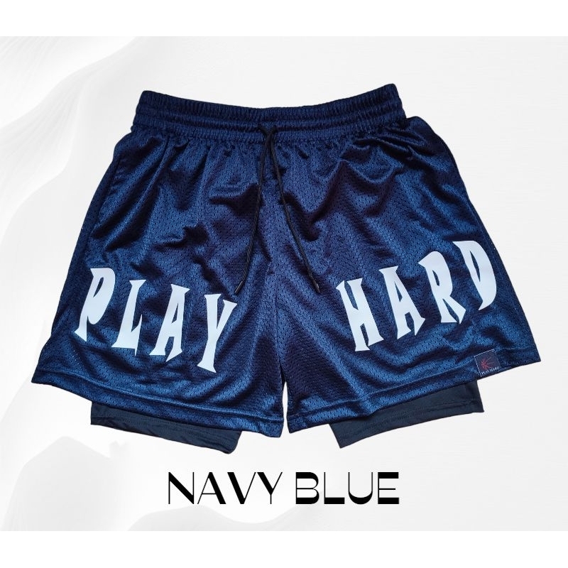 Mesh Short , Basketball Short, above the knee (PlayHard) Shopee