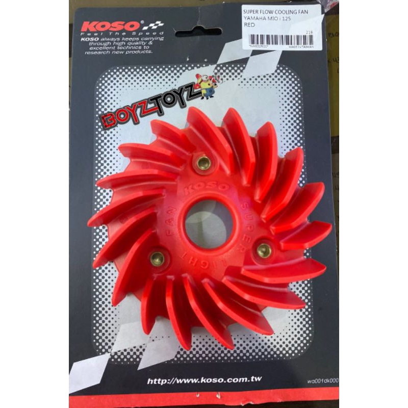 KOSO SUPER FLOW COOLING FAN MIO i 125 | Shopee Philippines