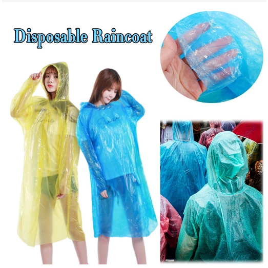 YAHAO Pocket Raincoat Shopee Philippines