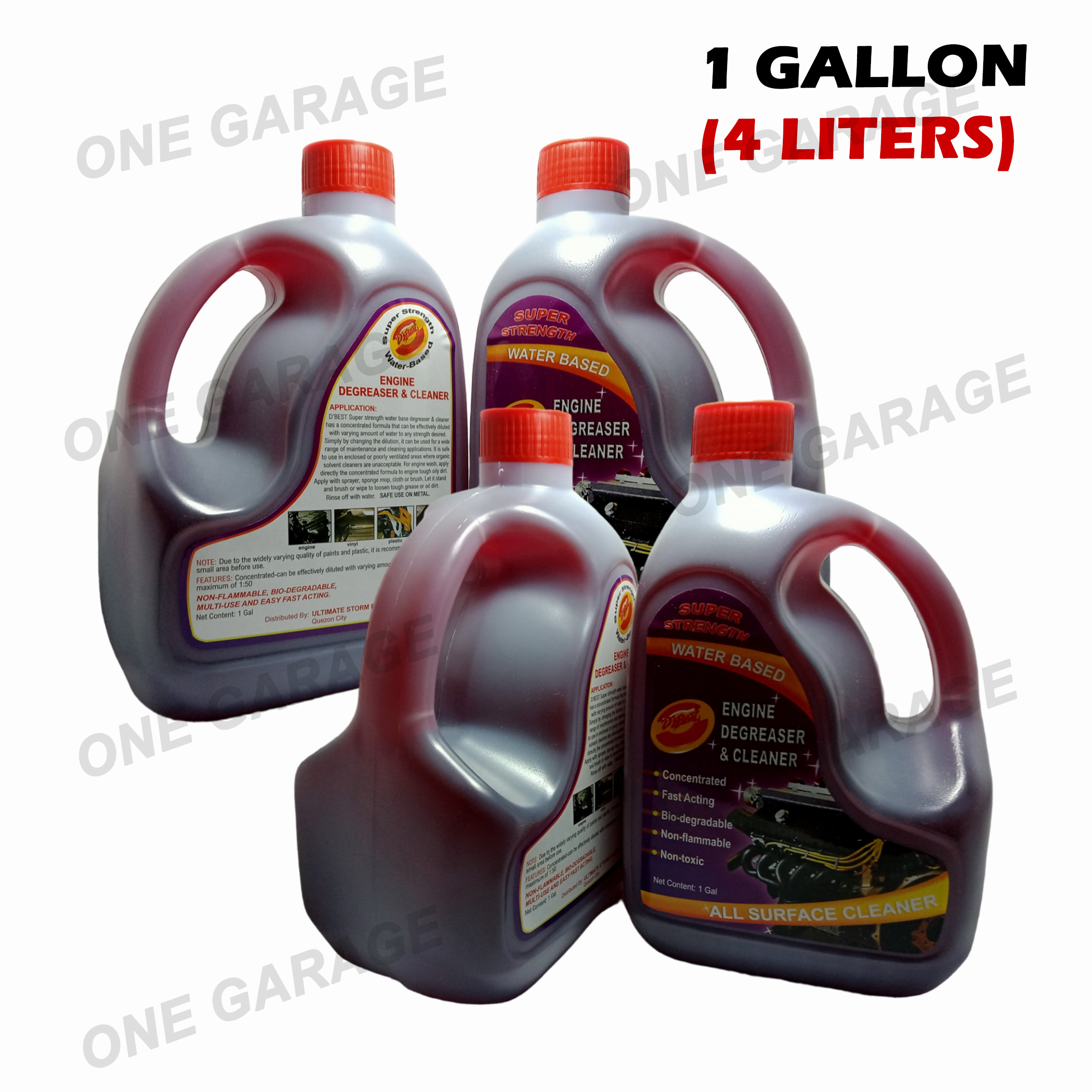 D'BEST Engine Degreaser & Cleaner 1 Gallon (water based) Shopee