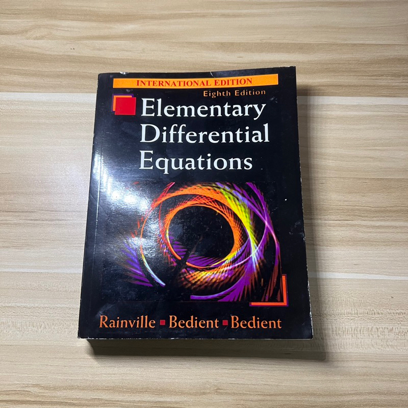 Elementary Differential Equations Eighth Edition (DE) Shopee Philippines