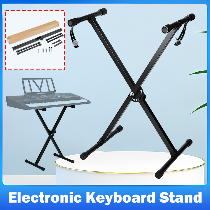 Electronic Keyboard Stand Xtype for 54/61/76 Piano Keyboard Folding