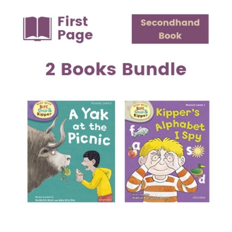 Secondhand Book Bundle Read with Biff, Chif & Kipper (A Yak at the
