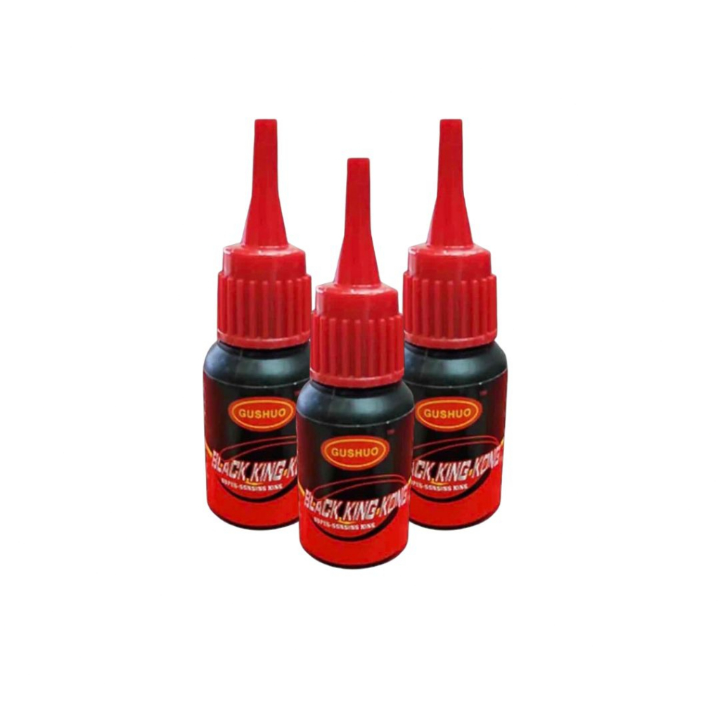 Black KingKong Industrial Strength Super Glue, adhesive stronger than