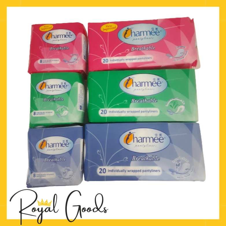 Charmee Panty Liner Breathable (8s & 20s) Shopee Philippines