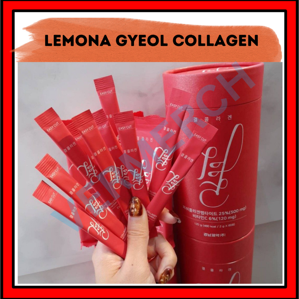 Lemona Gyeol Collagen Nano Fish and Vitamin C Powder Drink 500mG