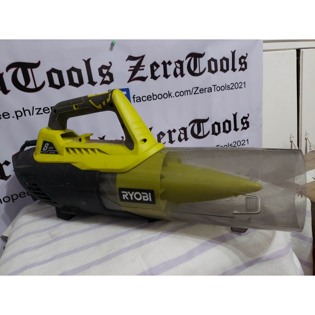 RYOBI 135 MPH 440 CFM 8 Amp Corded Electric Jet Fan Blower, corded 110v