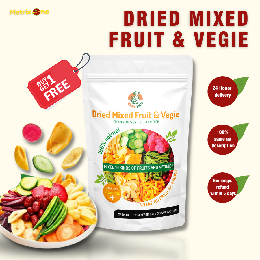 HOMEFARM Dried Mixed Fruits And Vegetable Veggies Dried Vegetables