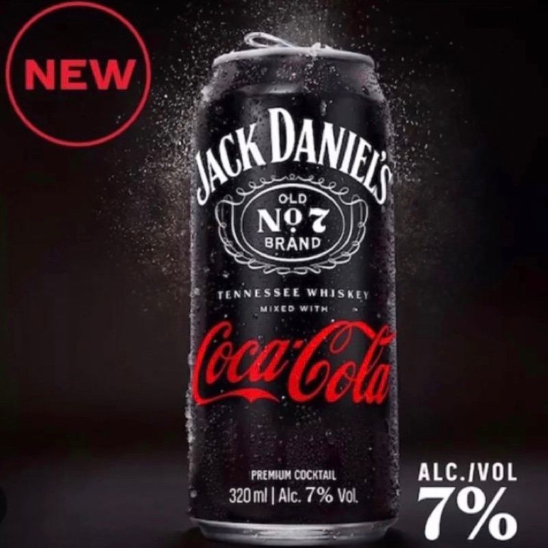 Jack Daniels and Coke (Jack n" Coke) 320ml Shopee Philippines