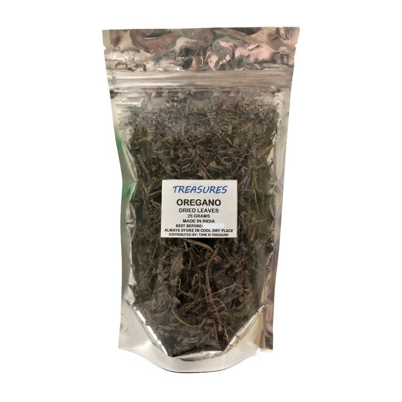 Treasures Oregano Dried Leaves With Stem 100 Pure From India