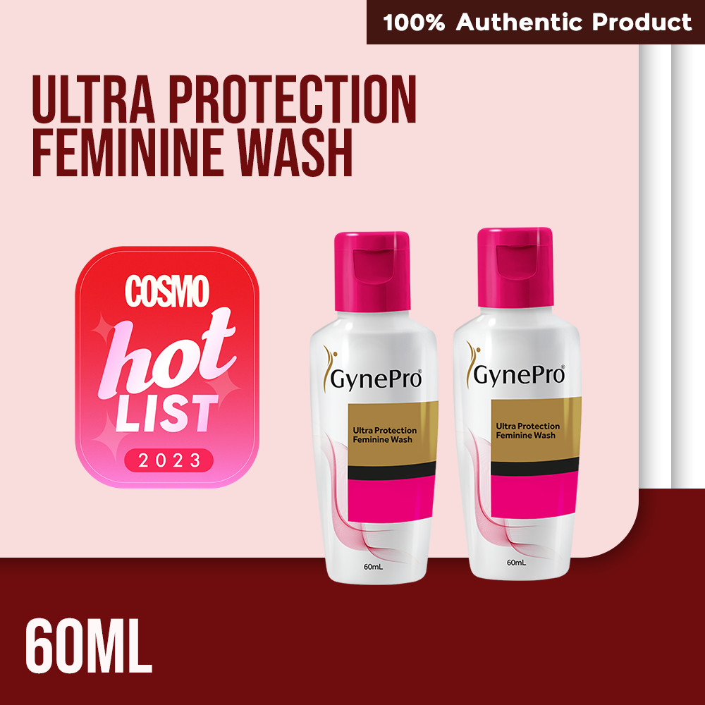 GynePro Ultra Protection Feminine Wash 60mL x 2 Shopee Philippines