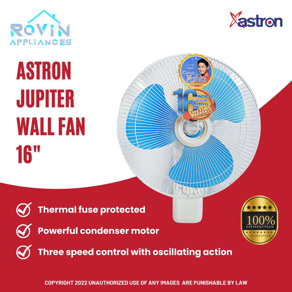 JUPITER ASTRON WALL FAN Shopee Philippines