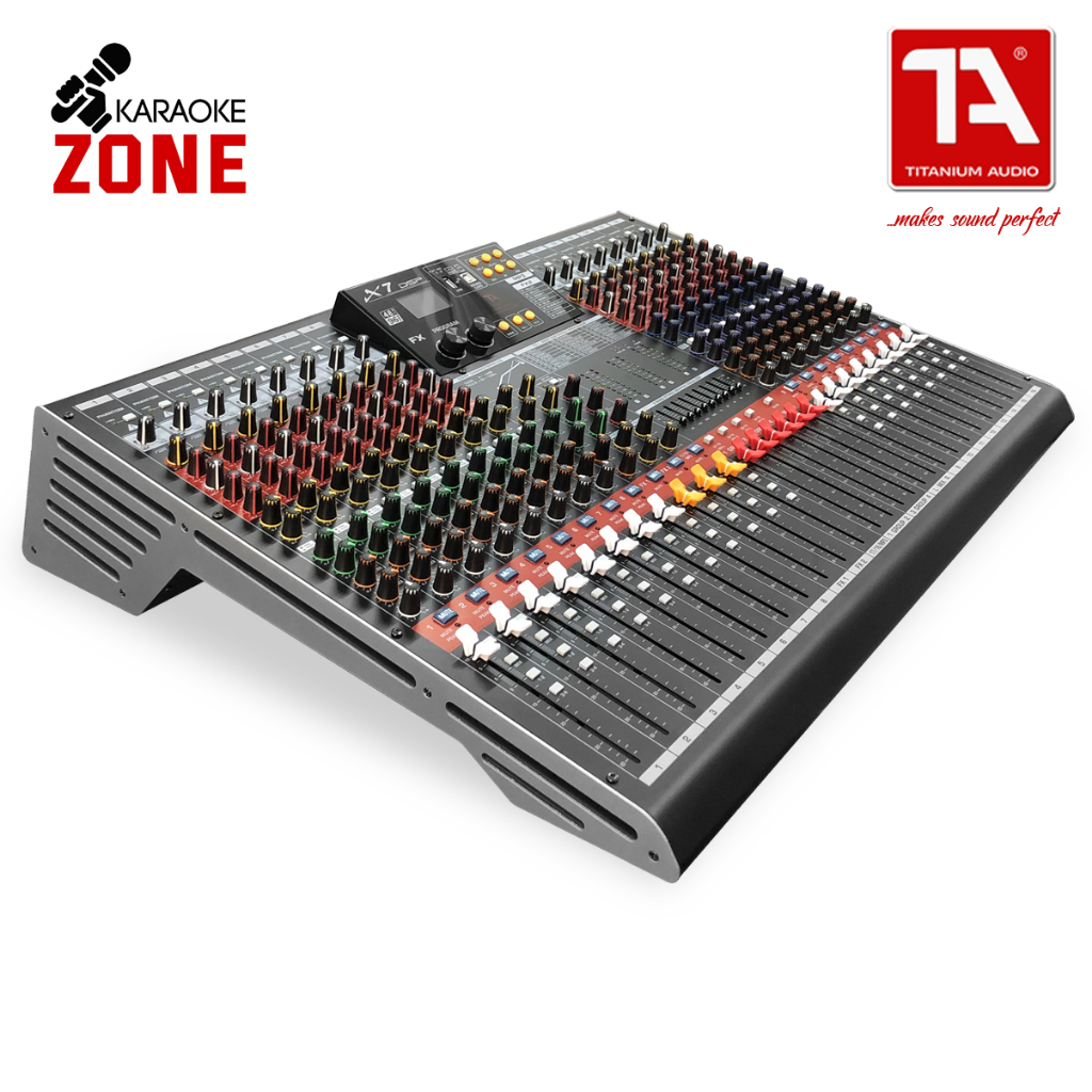 Titanium Audio PSM 16BT / X7 DSP Effects / 16 Channel / Bluetooth Mixer ...
