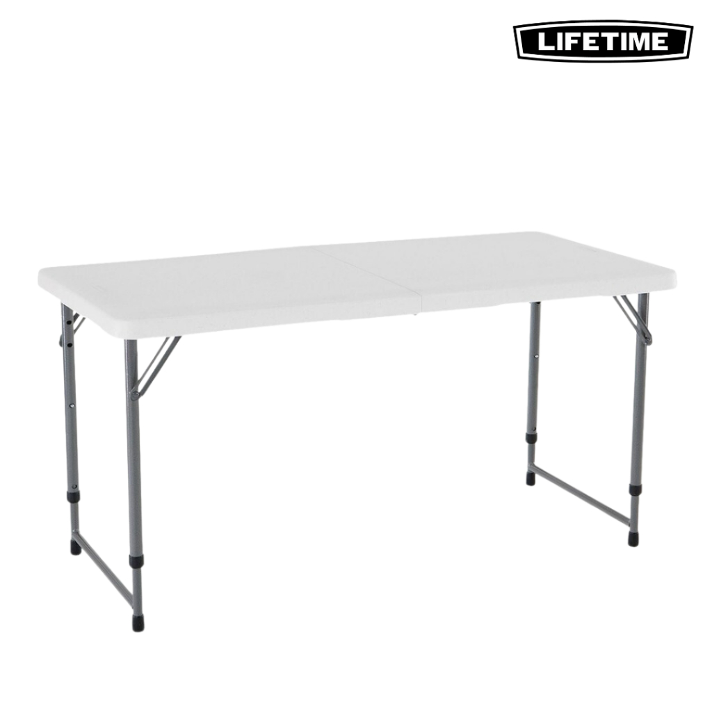 Lifetime USA 42 Inch White Table Versatile, EcoFriendly, Designed