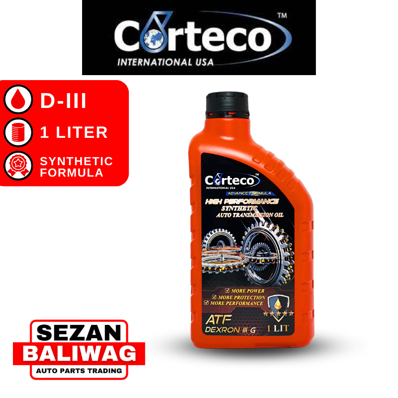 CORTECO POWER STEERING FLUID ATF DEXTRON III 1 LITER Shopee Philippines