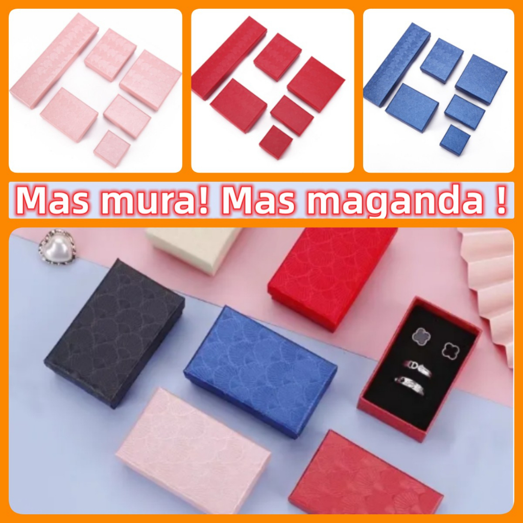 jewelry gift box shell desgin 5*8cm/5*5cm/7*7cm/4*21cm | Shopee Philippines