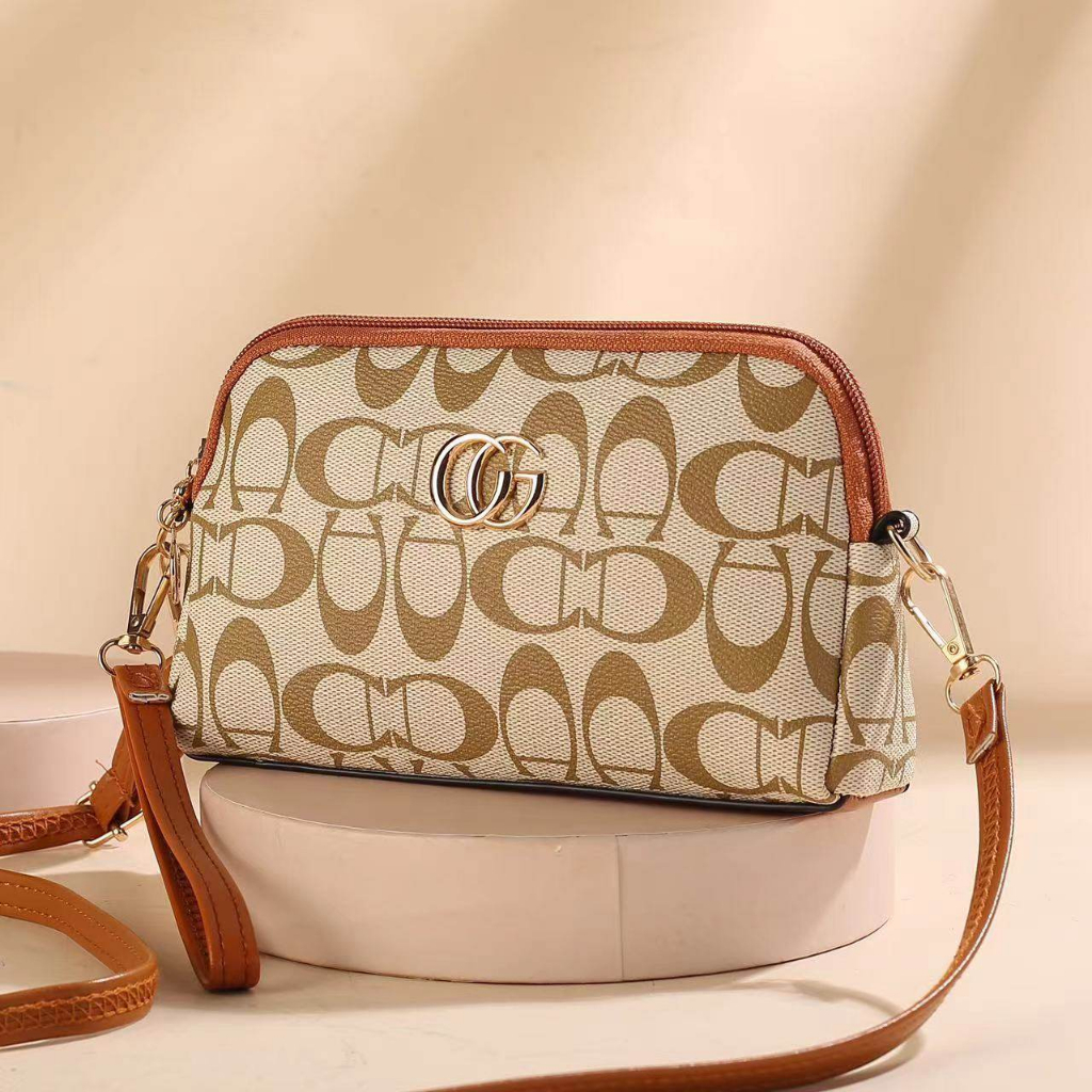 New Arrival Women's Multi Purpose Sling Bags Pu Leather Wallets And Pouch  Ladies Shoulder Bag 9020