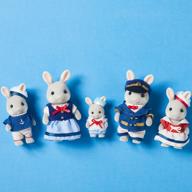 Sylvanian Families Sea Breeze Rabbit Family Limited Edition