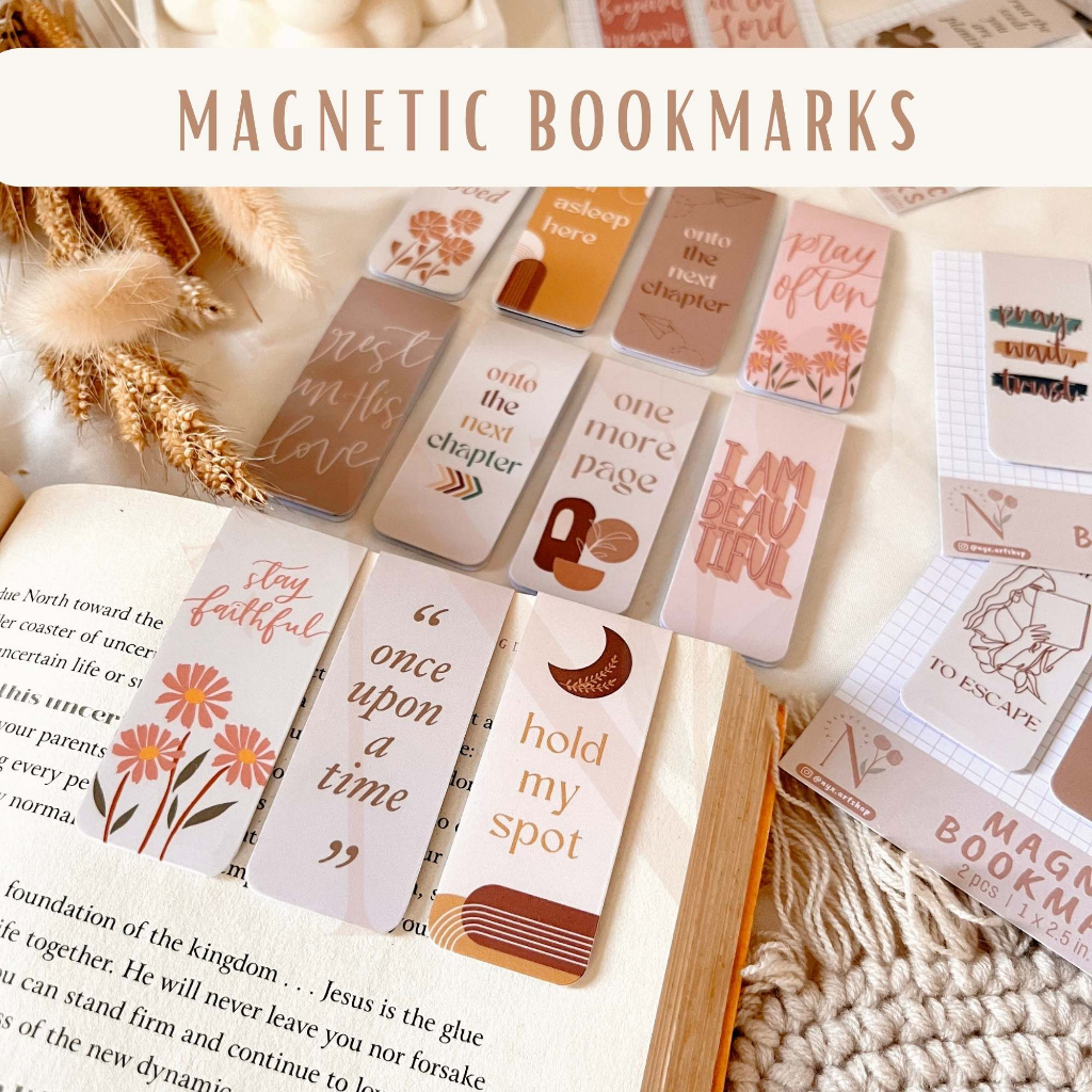 2pcs Bookmarks Minimalist Ideal for Reading and Gifting