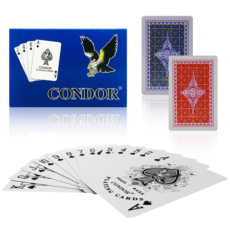 (1pc)Condor Playing Cards /Baraha Waterproof Plastic Poker Cards Tong ...