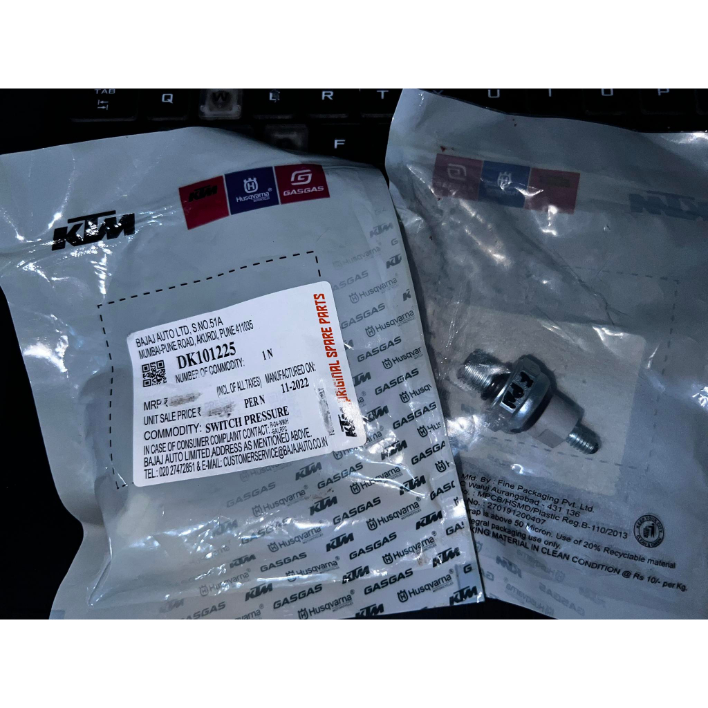 OIL PRESSURE SENSOR Rouser NS200 RS200 220 Dominar 400 KTM Duke RC 200