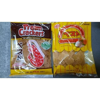 Besuto Prawn Crackers Flavored Chips 250g (4 Packs)