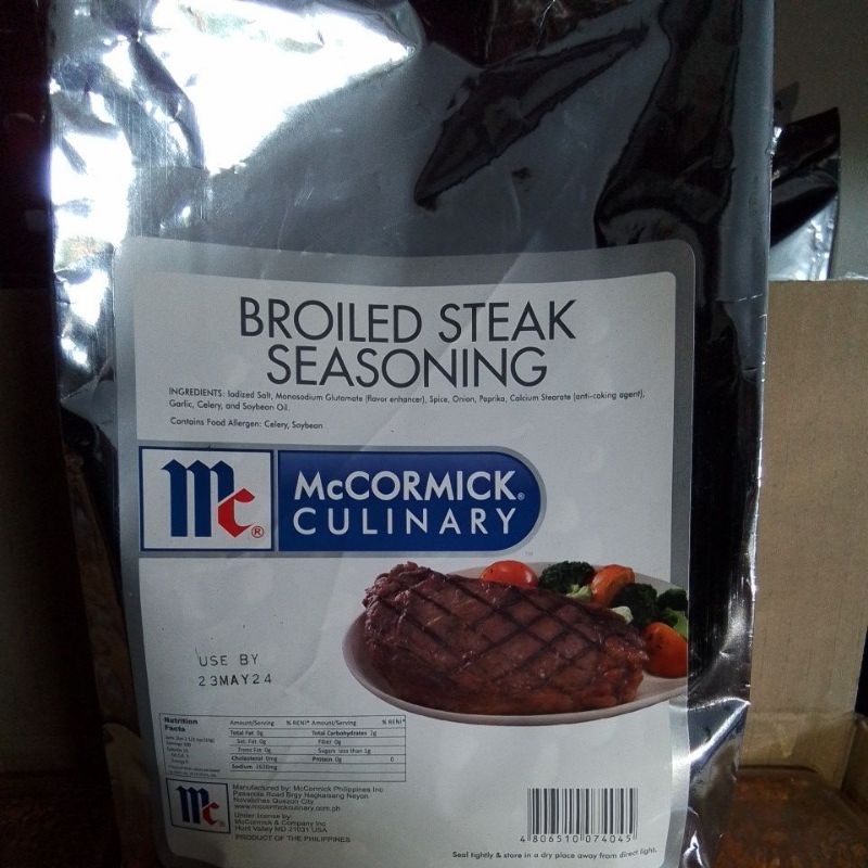 Mccormick broiled shop steak seasoning