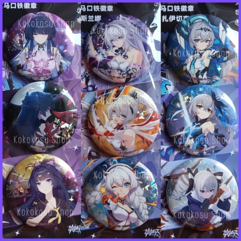 Honkai Impact 3rd Official Stigmata 3-pc Laser Can Badge Set | Shopee ...