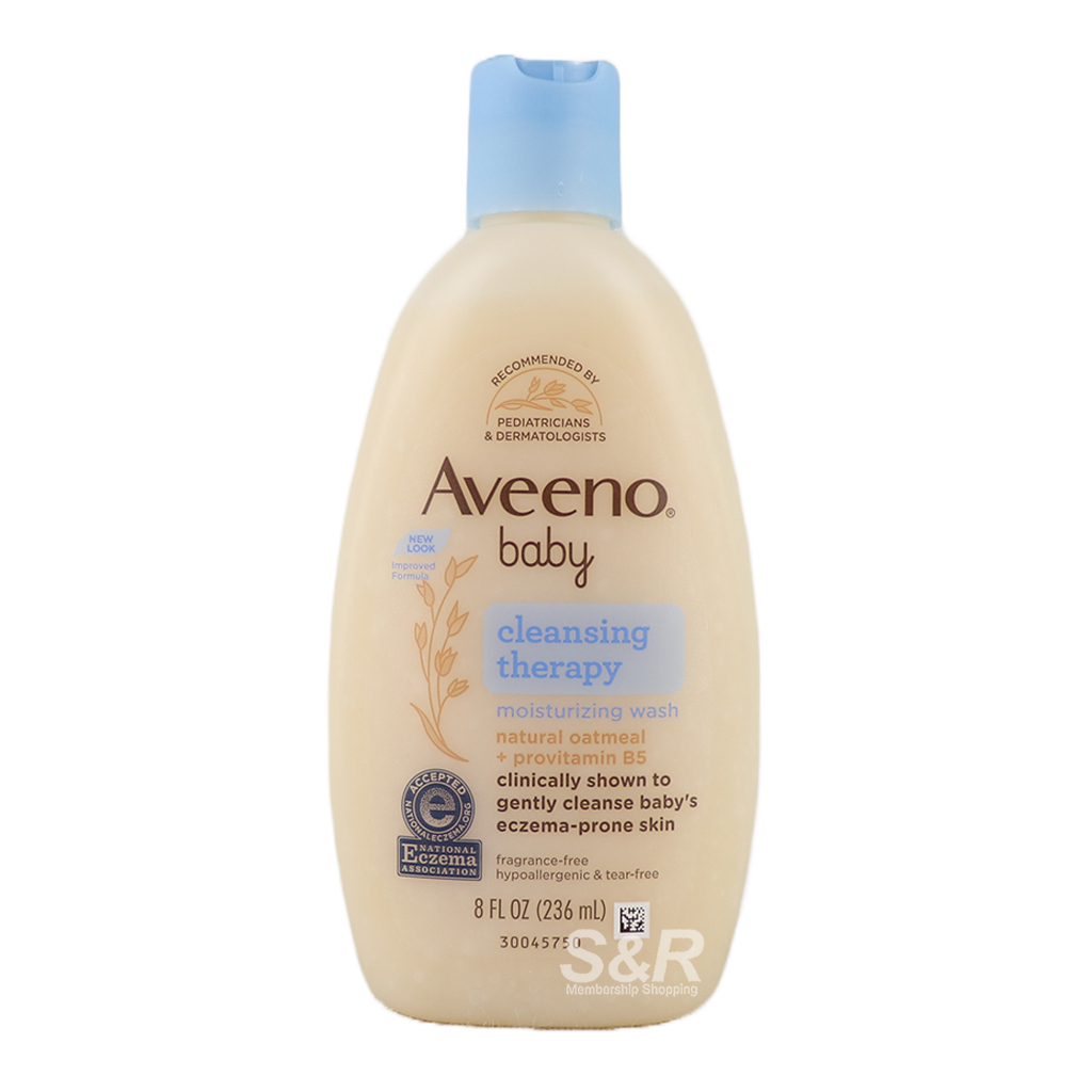 Aveeno Baby Cleansing Therapy Moisturizing Body Wash Fragrance-Free