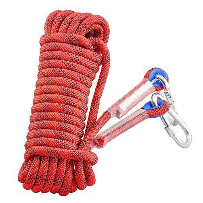 【COD】Static Utility Rope Free 2 Carabiners For Outdoor Activities ...