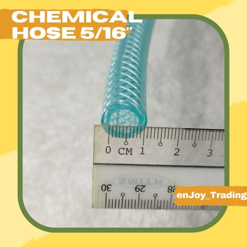 PER METER SUPERFLEX Reinforced Chemical Hose 3/16" 1/4" 5/16" 3/8" 1/2